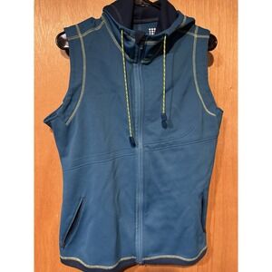 Title Nine Callitrex  Fleece Lined Vest Size XL Teal